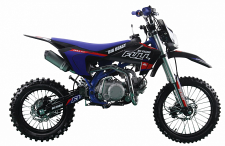 Питбайк FullCrew Big Beast (ФуллКрю Биг Бист) 150cc 17\14 (механ., эл.стартер) MSD Питбайк FullCrew Big Beast (ФуллКрю Биг Бист) 150cc 17\14 (механ., эл.стартер) MSD